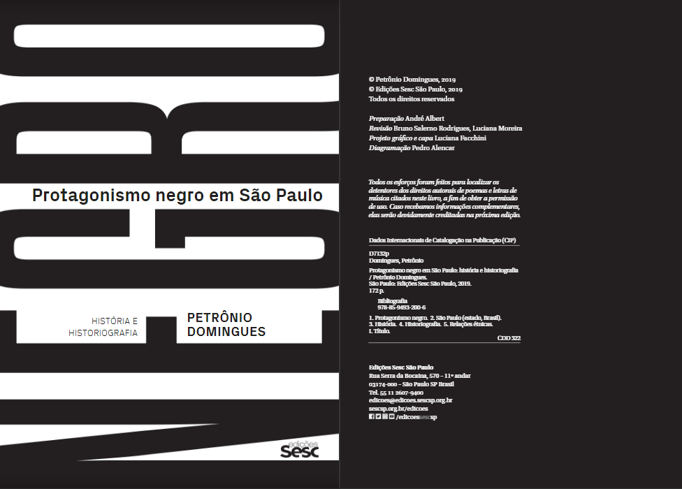 Livro foi lançado ano passado. Foto: Reprodução/Edições Sesc São Paulo